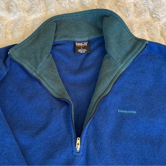 Vintage Retro Patagonia Capilene 1/2 zip Pullover - Picture 1 of 5